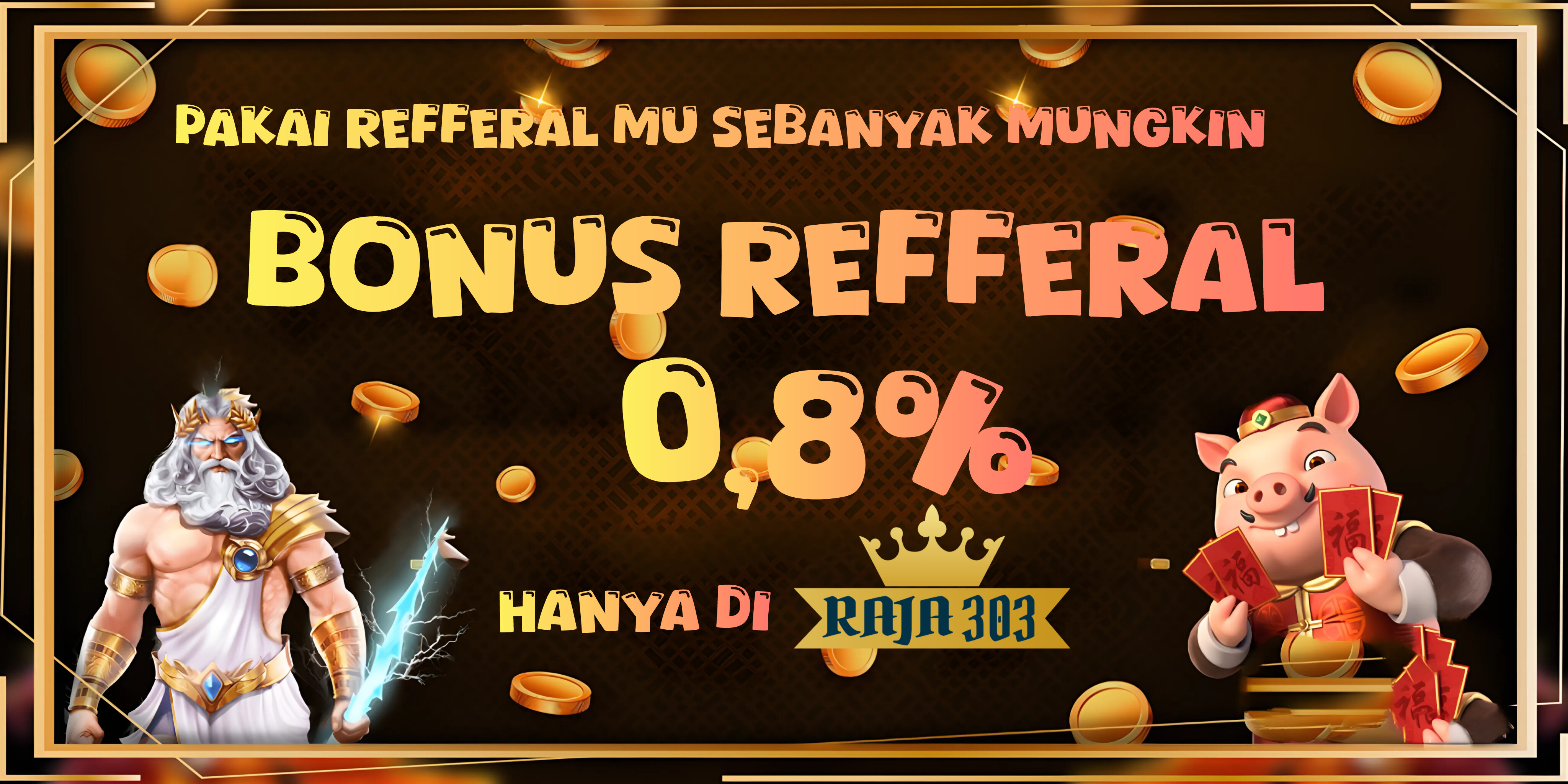 BONUS REFFERAL 0,8%